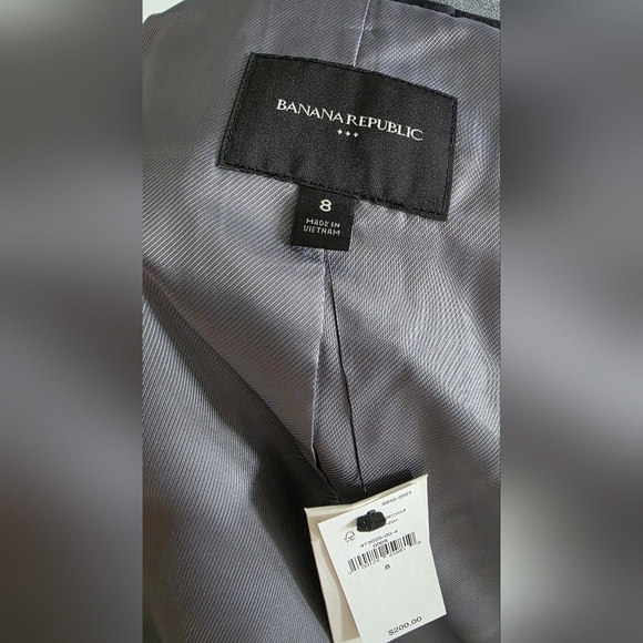 Banana Republic Women's Gray Blazer and Pants Set - Picture 8 of 9